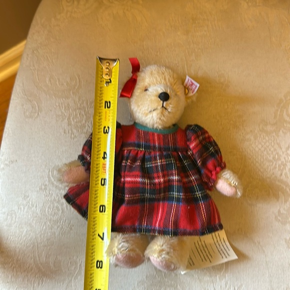 Steiff mohair Muffy VanderBear 20th anniversary 2004 collectible bear NWT - Picture 10 of 11
